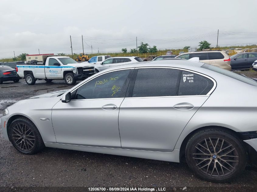 2013 BMW 5 Series VIN: WBAFU7C56DDU72133 Lot: 12036700