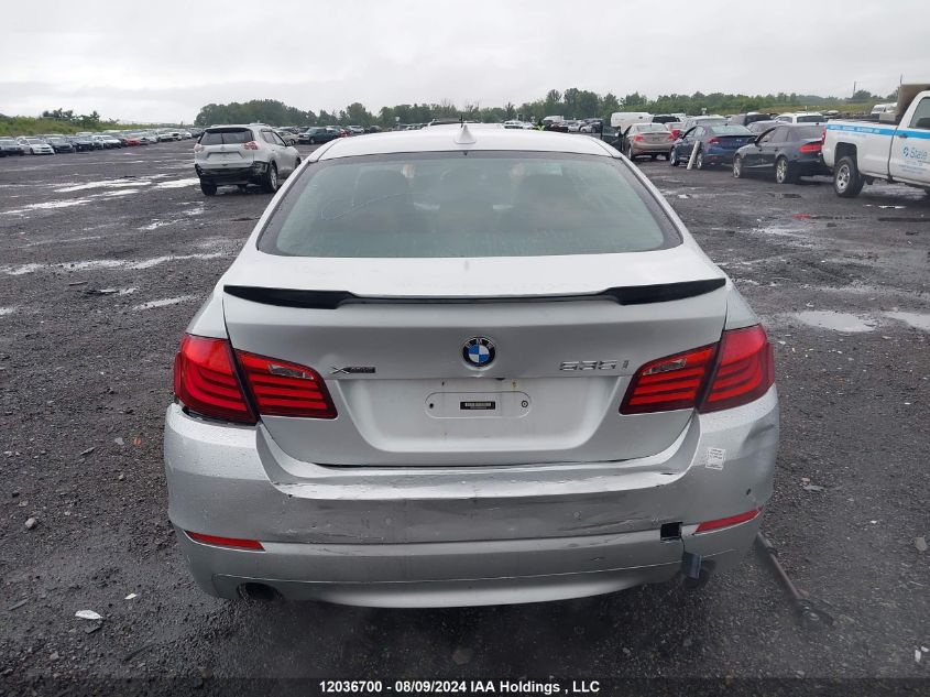 2013 BMW 5 Series VIN: WBAFU7C56DDU72133 Lot: 12036700