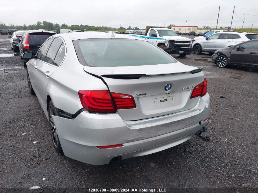 2013 BMW 5 Series VIN: WBAFU7C56DDU72133 Lot: 12036700