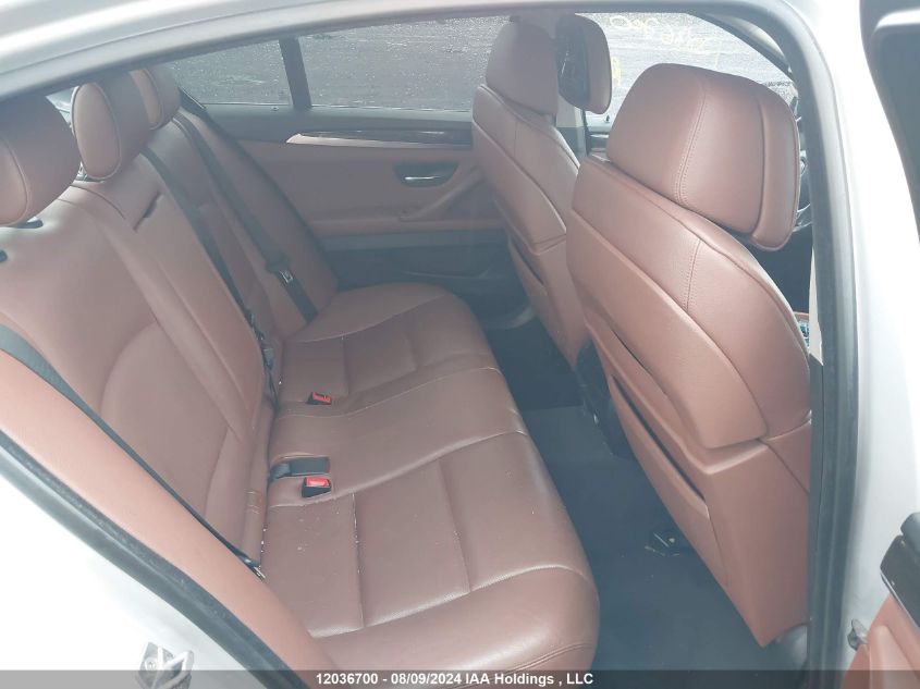 2013 BMW 5 Series VIN: WBAFU7C56DDU72133 Lot: 12036700