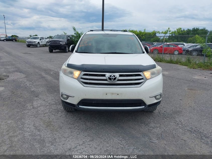 2011 Toyota Highlander Se VIN: 5TDBK3EH0BS043479 Lot: 12036704