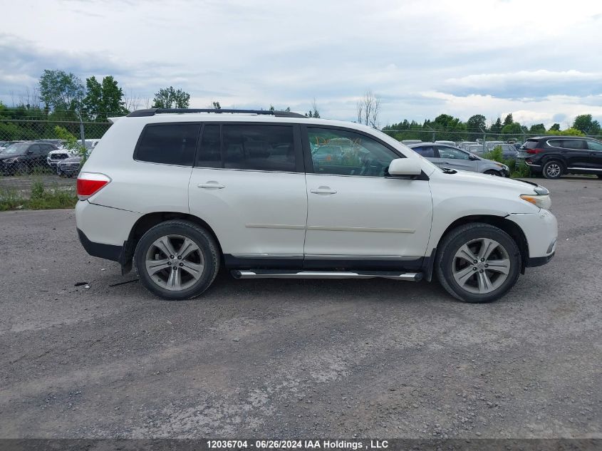 2011 Toyota Highlander Se VIN: 5TDBK3EH0BS043479 Lot: 12036704