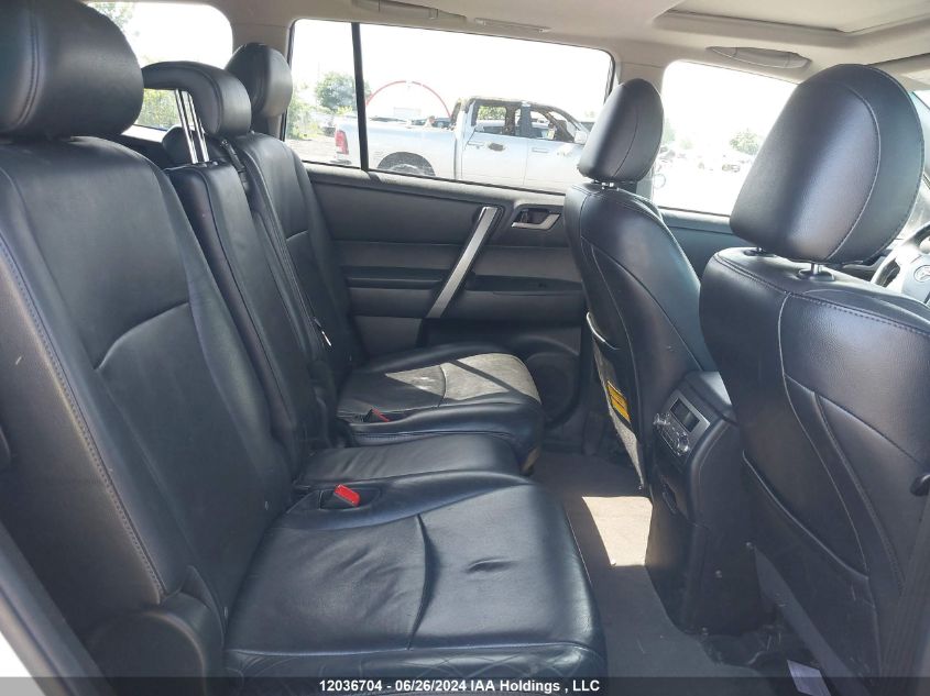 2011 Toyota Highlander Se VIN: 5TDBK3EH0BS043479 Lot: 12036704