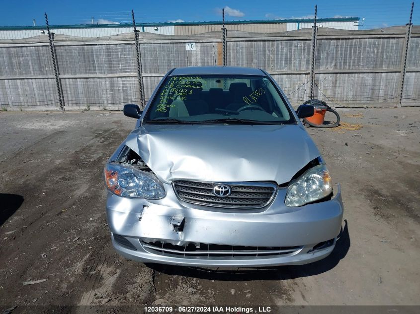 2008 Toyota Corolla Ce/Le/S VIN: 2T1BR32E08C861513 Lot: 12036709