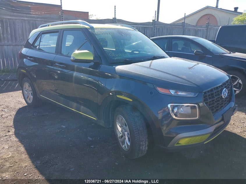 2021 Hyundai Venue VIN: KMHRC8A34MU090575 Lot: 12036721