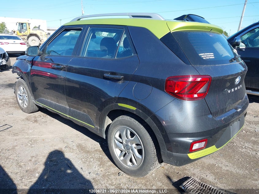 2021 Hyundai Venue VIN: KMHRC8A34MU090575 Lot: 12036721