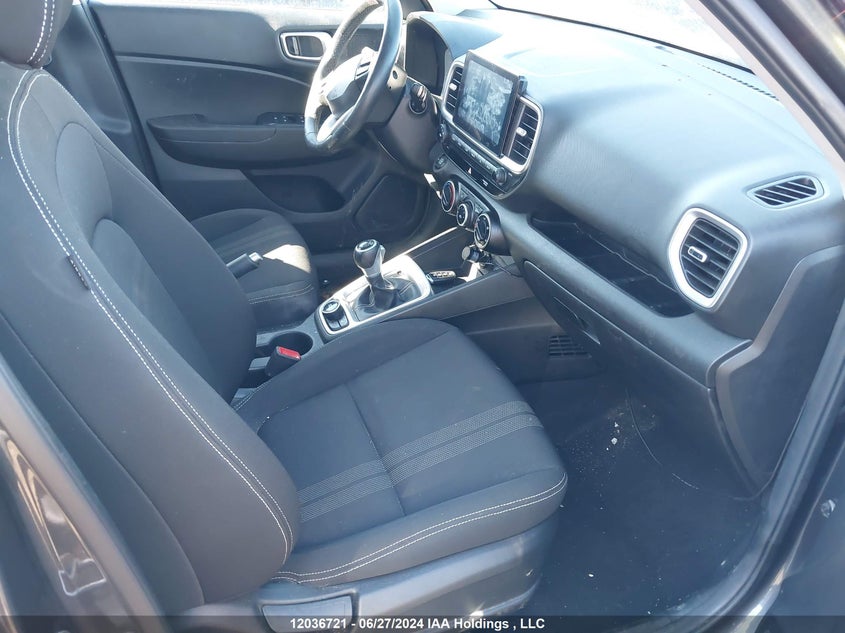 2021 Hyundai Venue VIN: KMHRC8A34MU090575 Lot: 12036721