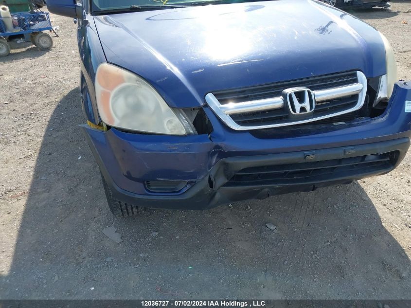 2003 Honda Cr-V VIN: JHLRD78983C808187 Lot: 12036727