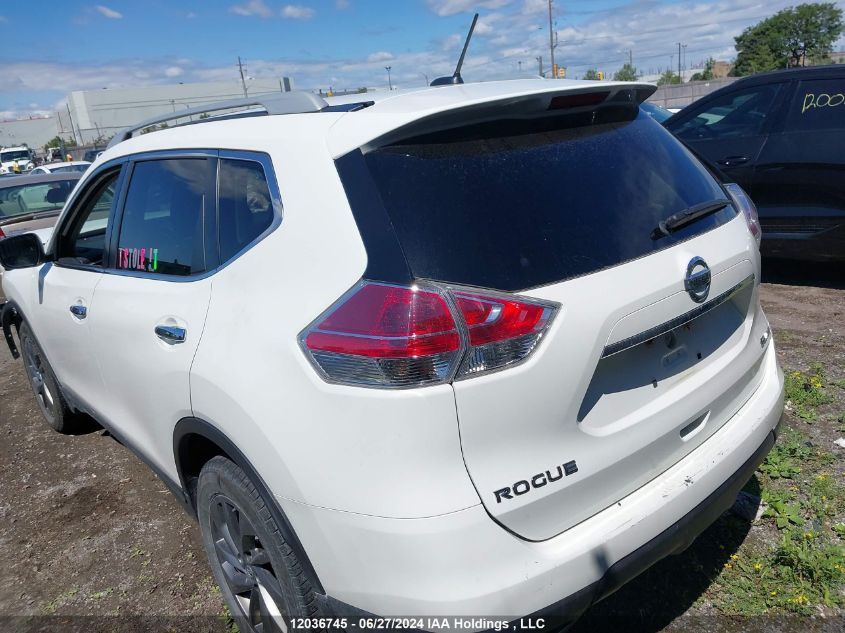 2016 Nissan Rogue VIN: 5N1AT2MV3GC896280 Lot: 12036745