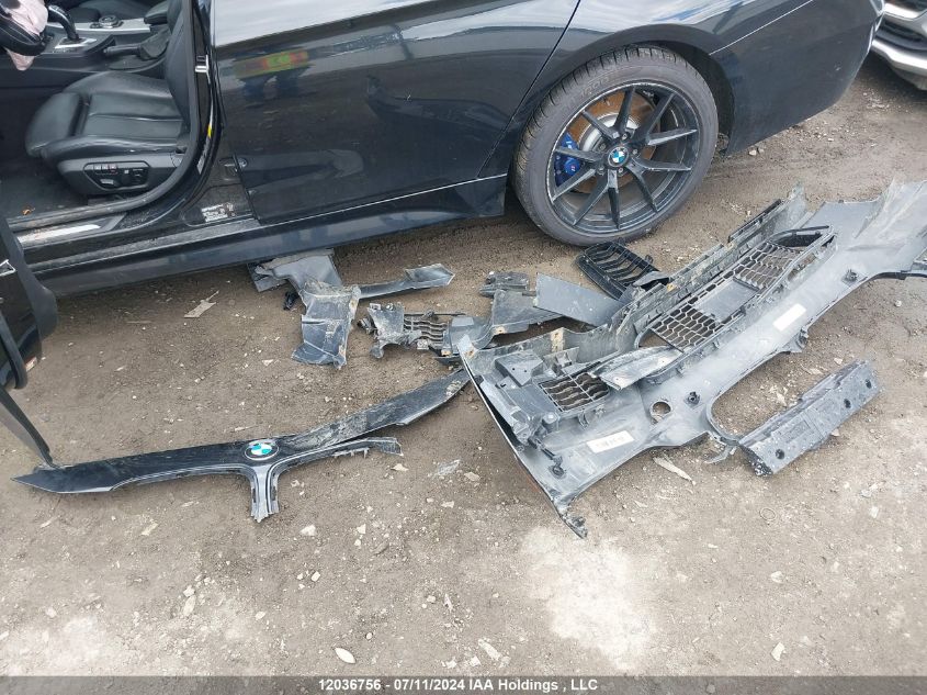 2013 BMW 335 Xi VIN: WBA3B9C57DJ437087 Lot: 12036756