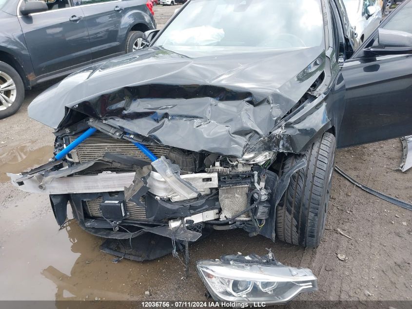 2013 BMW 335 Xi VIN: WBA3B9C57DJ437087 Lot: 12036756