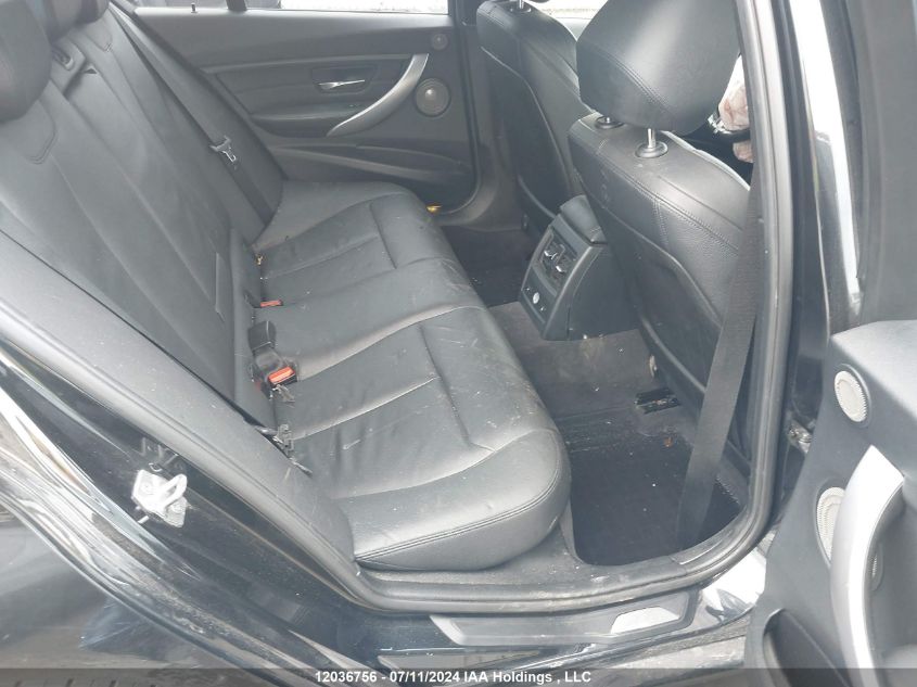 2013 BMW 335 Xi VIN: WBA3B9C57DJ437087 Lot: 12036756