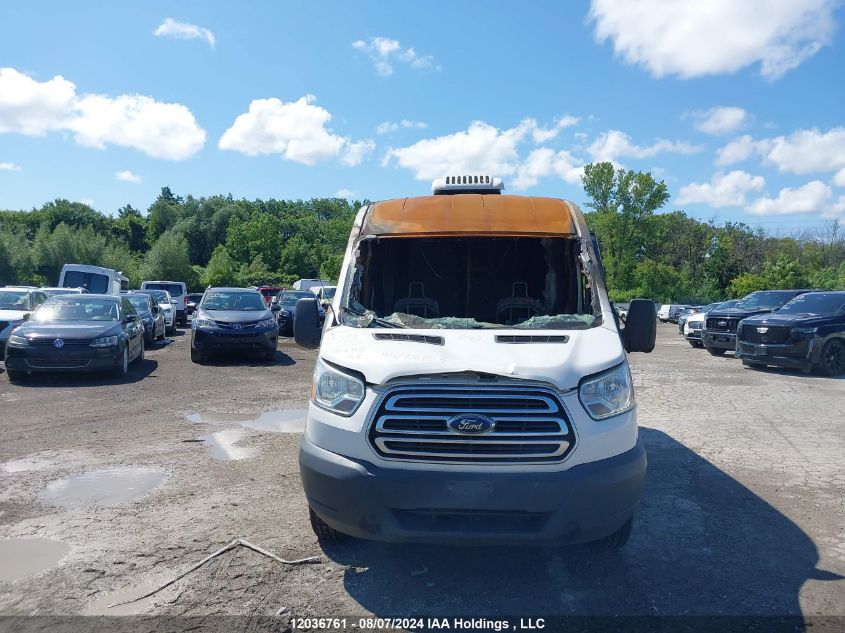 2015 Ford Transit T-250 VIN: 1FTNR2CM8FKA82689 Lot: 12036761