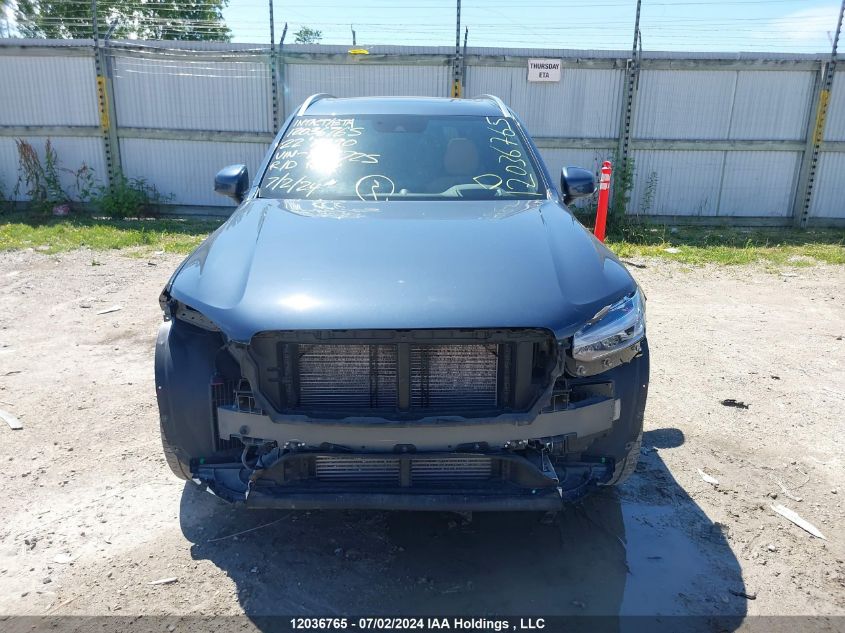 2022 Volvo Xc90 T6 VIN: YV4A22PL2N1847725 Lot: 12036765