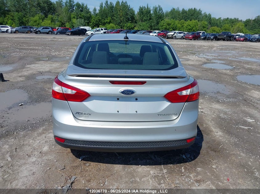 2012 Ford Focus Titanium VIN: 1FAHP3J22CL136459 Lot: 12036770