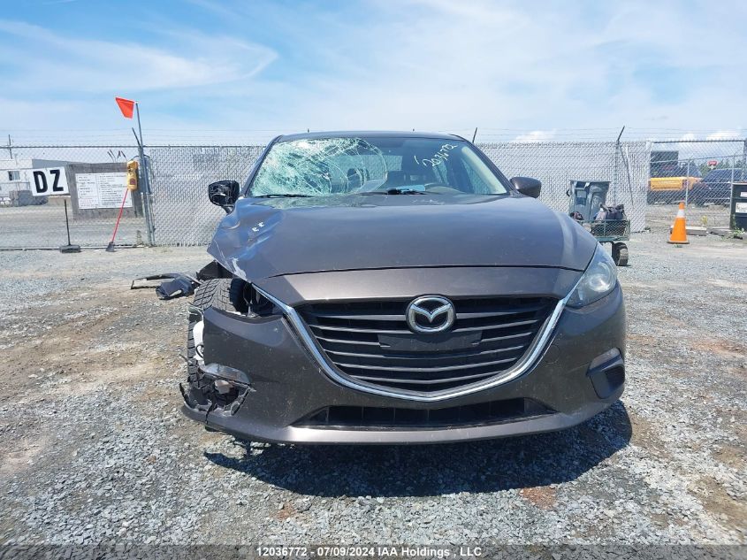 2016 Mazda 3 Sport VIN: 3MZBM1U70GM310213 Lot: 12036772