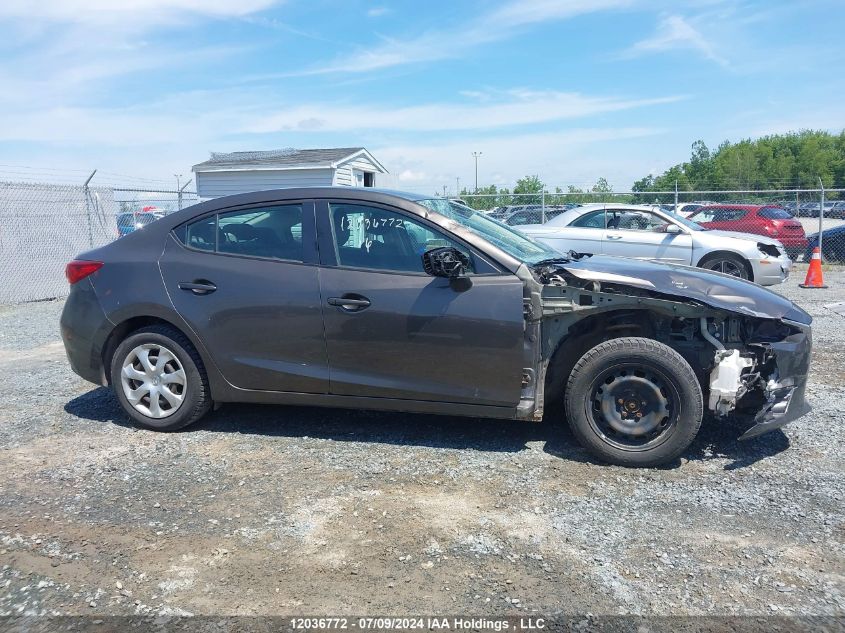 2016 Mazda 3 Sport VIN: 3MZBM1U70GM310213 Lot: 12036772