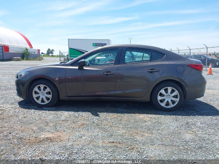2016 Mazda 3 Sport VIN: 3MZBM1U70GM310213 Lot: 12036772