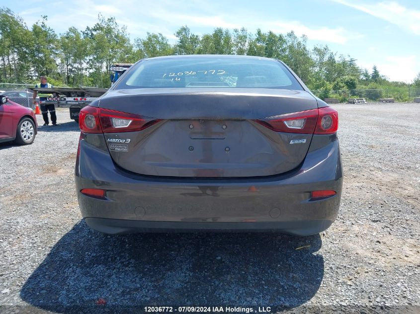 2016 Mazda 3 Sport VIN: 3MZBM1U70GM310213 Lot: 12036772