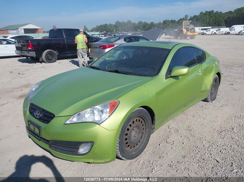 2011 Hyundai Genesis Coupe 2.0T VIN: KMHHT6KD5BU058240 Lot: 12036773