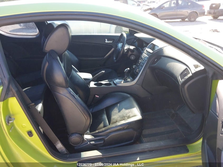 2011 Hyundai Genesis Coupe 2.0T VIN: KMHHT6KD5BU058240 Lot: 12036773