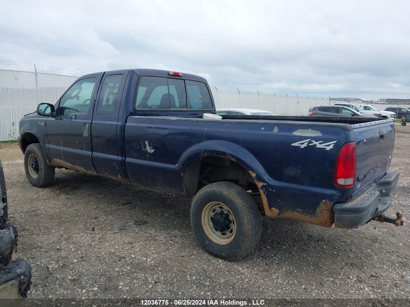 2004 Ford F250 Super Duty VIN: 1FTNX21L44EA16992 Lot: 12036775