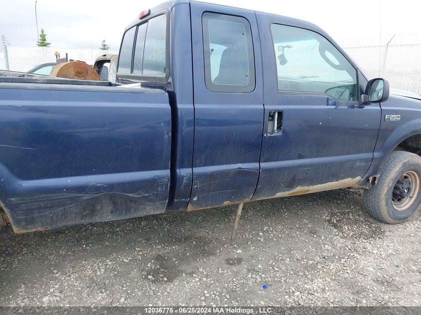 2004 Ford F250 Super Duty VIN: 1FTNX21L44EA16992 Lot: 12036775
