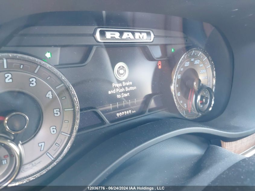 2022 Ram 1500 Longhorn VIN: 1C6SRFKT0NN466957 Lot: 12036776