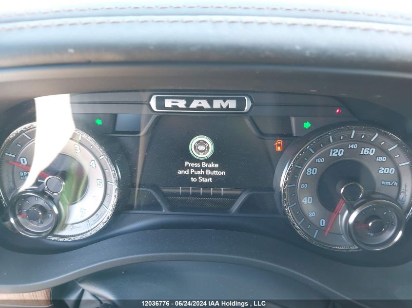 2022 Ram 1500 Longhorn VIN: 1C6SRFKT0NN466957 Lot: 12036776