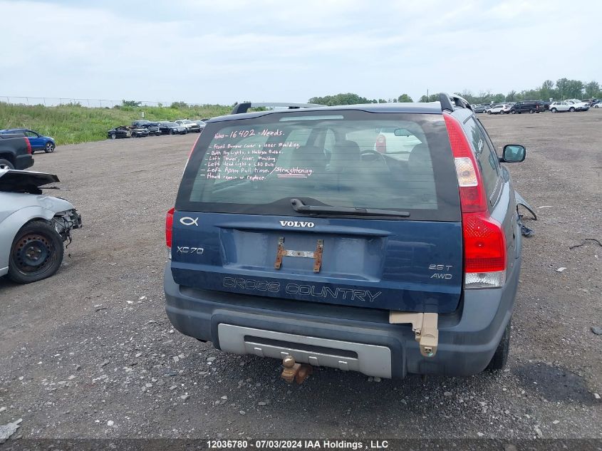 2007 Volvo Xc70 VIN: YV4SZ592171281405 Lot: 12036780