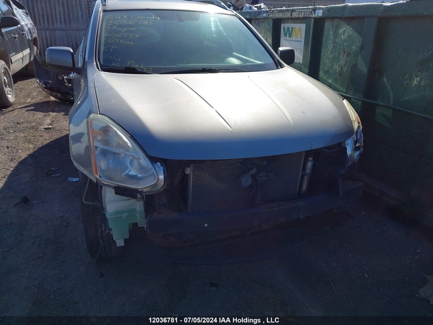 2013 Nissan Rogue Sv VIN: JN8AS5MV8DW106477 Lot: 12036781