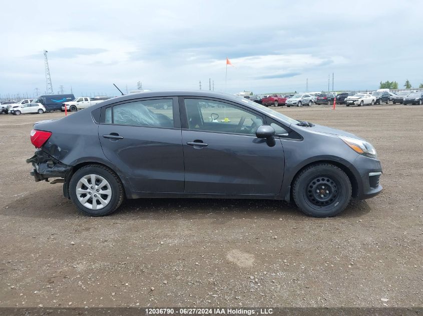 2017 Kia Rio VIN: KNADM4A3XH6070939 Lot: 12036790