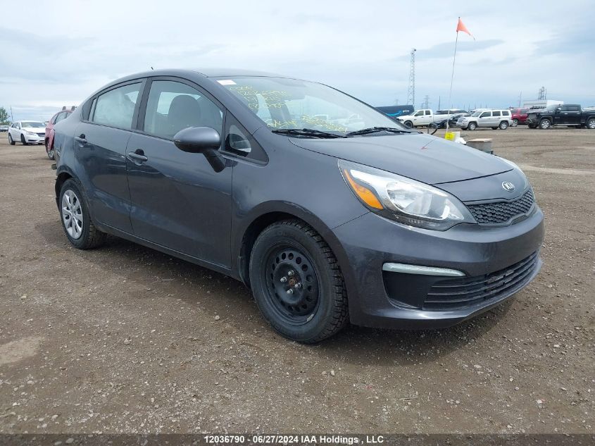 2017 Kia Rio VIN: KNADM4A3XH6070939 Lot: 12036790