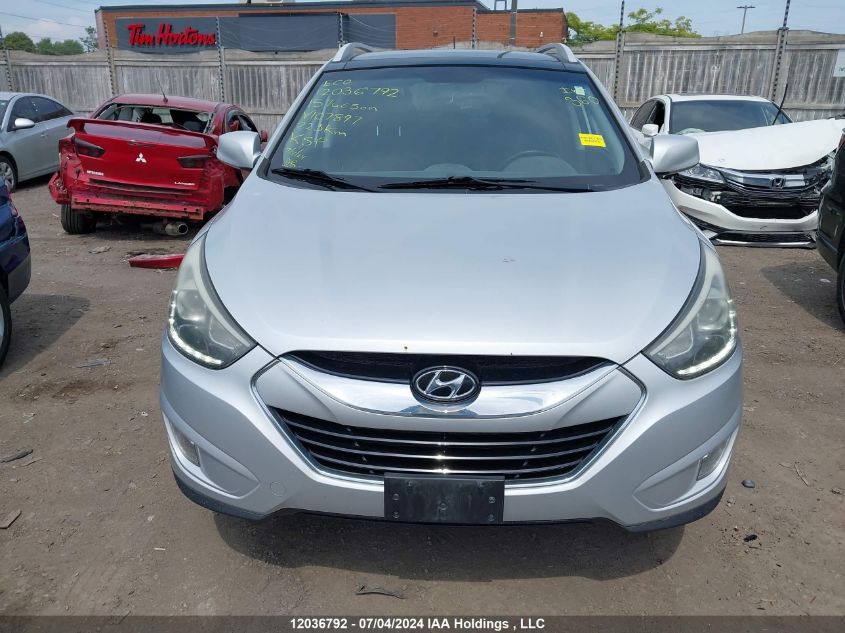 2015 Hyundai Tucson Gls VIN: KM8JU3AGXFU107897 Lot: 12036792