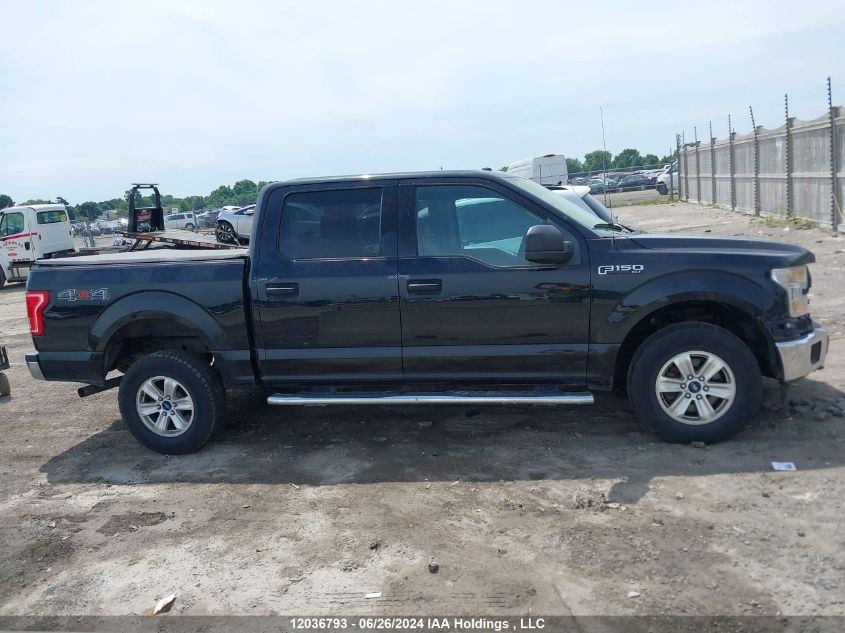 2016 Ford F150 Supercrew VIN: 1FTEW1EF2GFB32692 Lot: 12036793