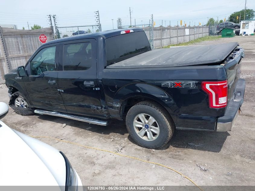 2016 Ford F150 Supercrew VIN: 1FTEW1EF2GFB32692 Lot: 12036793