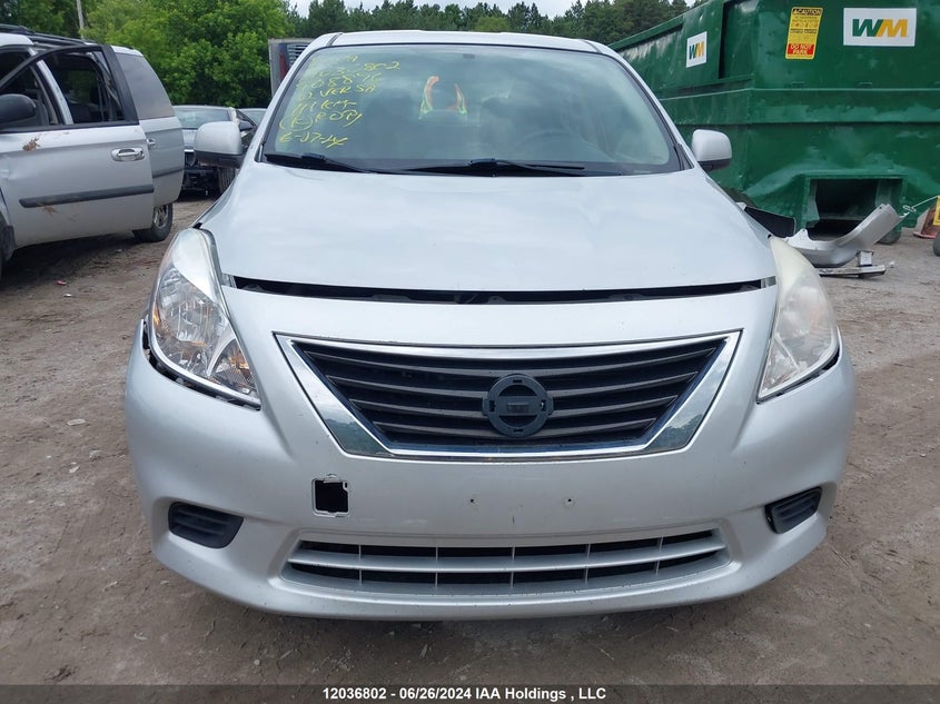 2012 Nissan Versa 1.6 Sv VIN: 3N1CN7AP0CL908896 Lot: 12036802