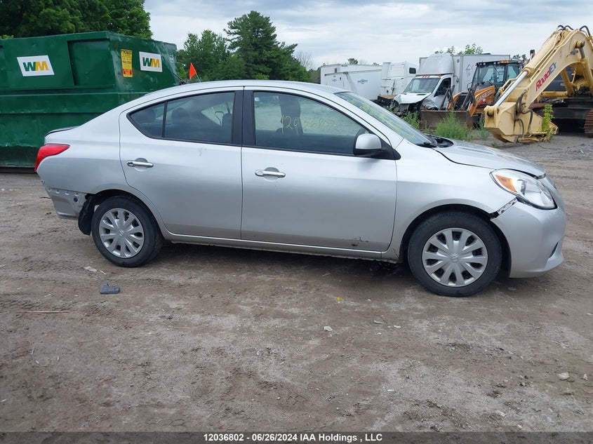 2012 Nissan Versa 1.6 Sv VIN: 3N1CN7AP0CL908896 Lot: 12036802