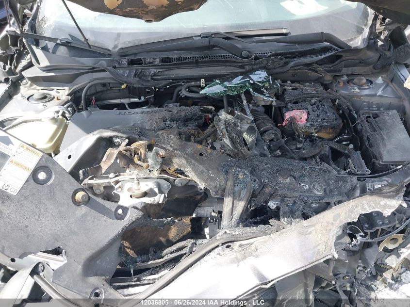 2018 Honda Civic Ex VIN: 2HGFC2F85JH013240 Lot: 12036805