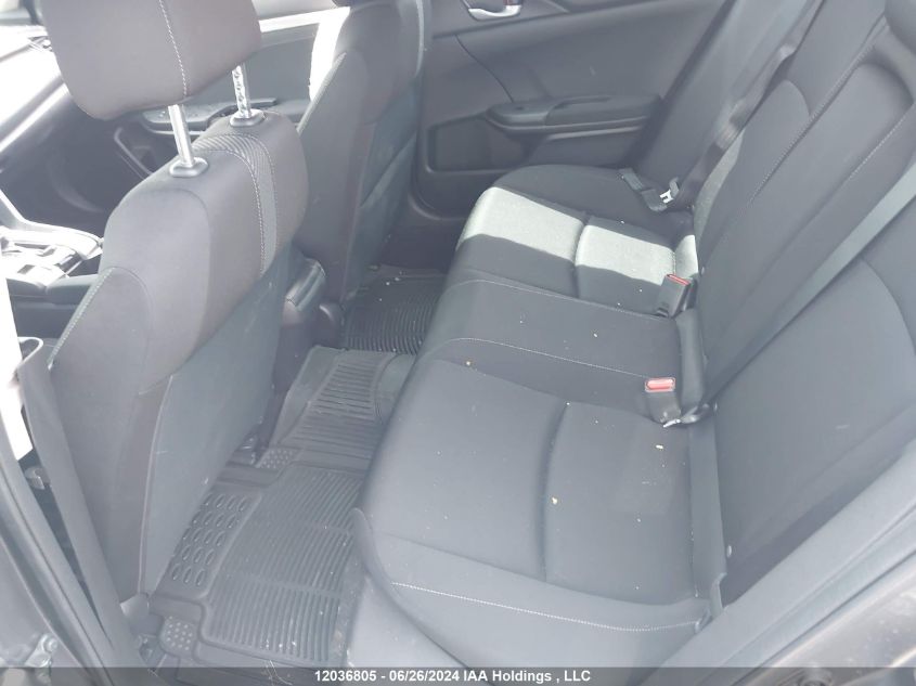 2018 Honda Civic Ex VIN: 2HGFC2F85JH013240 Lot: 12036805