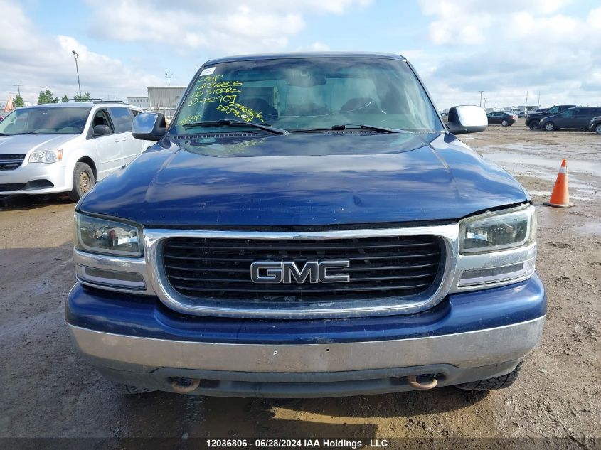 2000 GMC New Sierra 1500 VIN: 1GTEK19T6YE412909 Lot: 12036806