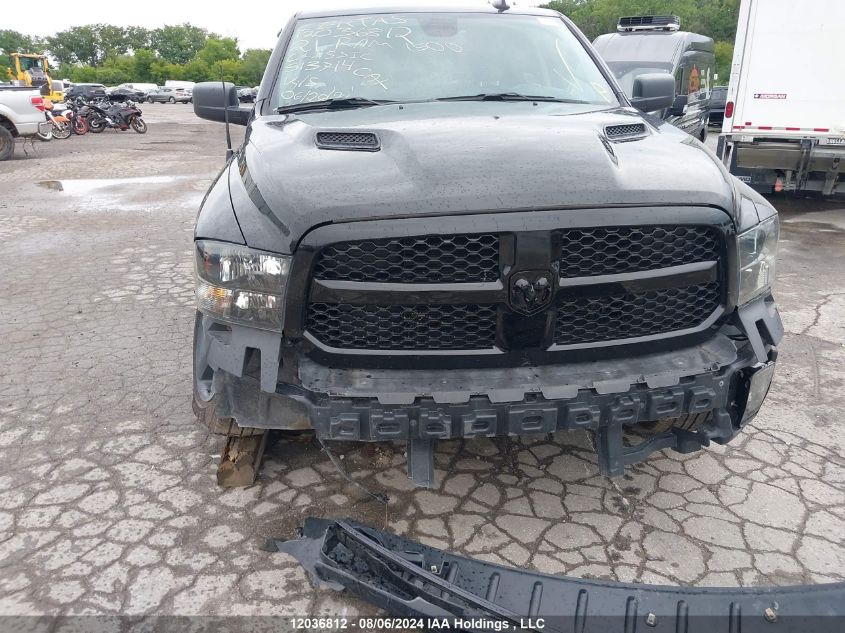 2021 Ram 1500 Classic Tradesman VIN: 3C6RR7KT8MG513714 Lot: 12036812