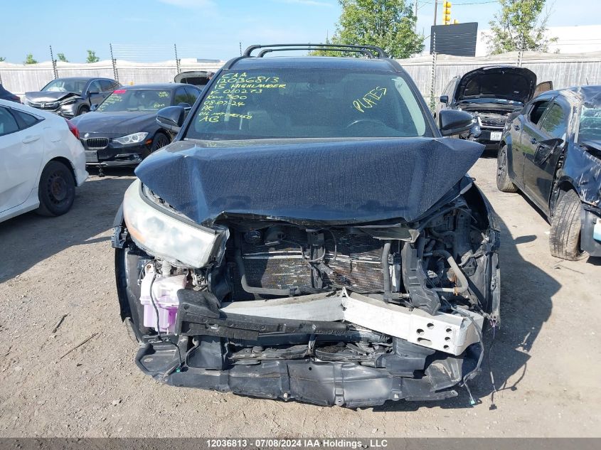 2015 Toyota Highlander Hybrid/Xle VIN: 5TDJCRFH2FS010273 Lot: 12036813