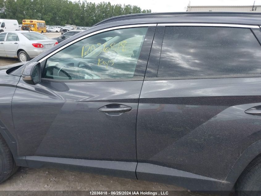 2022 Hyundai Tucson Preferred Awd With Trend Package VIN: KM8JCCAE7NU114791 Lot: 12036818