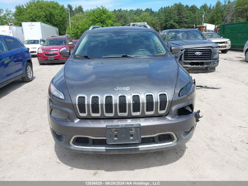 2015 Jeep Cherokee Limited VIN: 1C4PJMDS4FW696883 Lot: 12036825
