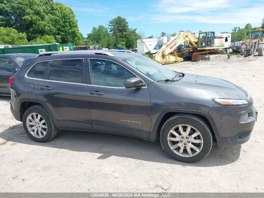 2015 Jeep Cherokee Limited VIN: 1C4PJMDS4FW696883 Lot: 12036825