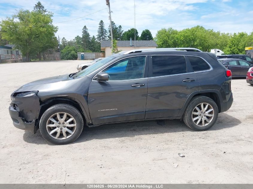 2015 Jeep Cherokee Limited VIN: 1C4PJMDS4FW696883 Lot: 12036825