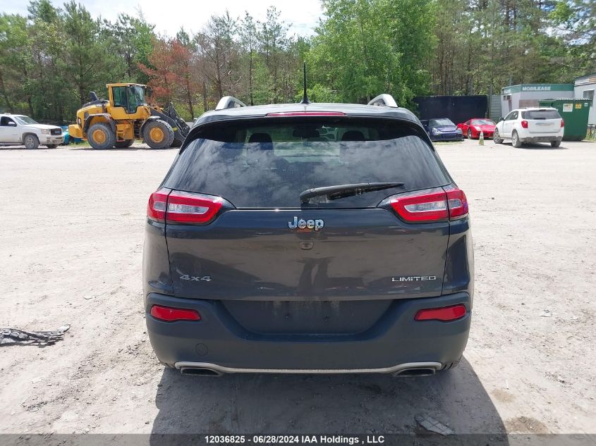 2015 Jeep Cherokee Limited VIN: 1C4PJMDS4FW696883 Lot: 12036825