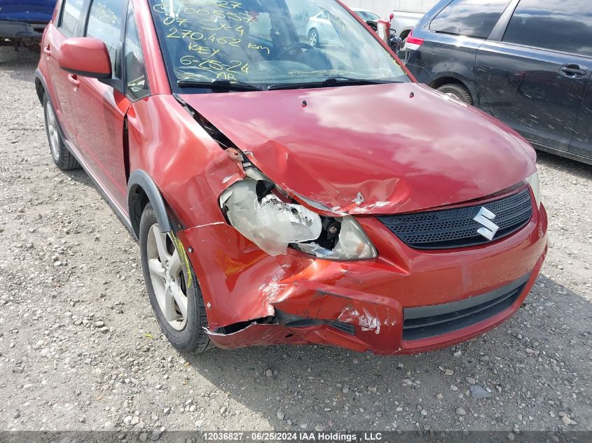 2007 Suzuki Sx4 VIN: JS2YB415875100557 Lot: 12036827