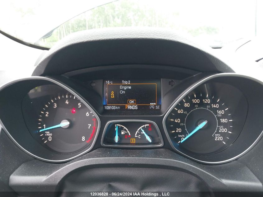 2017 Ford Escape Se VIN: 1FMCU9G9XHUC56995 Lot: 12036828